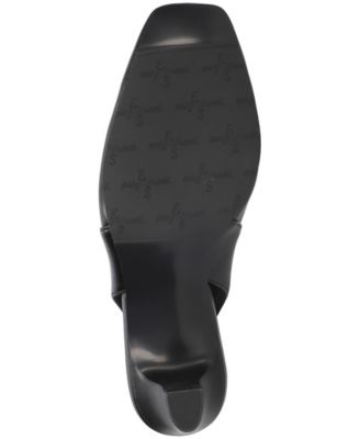 Ritsa Square Toe Slingback Pumps