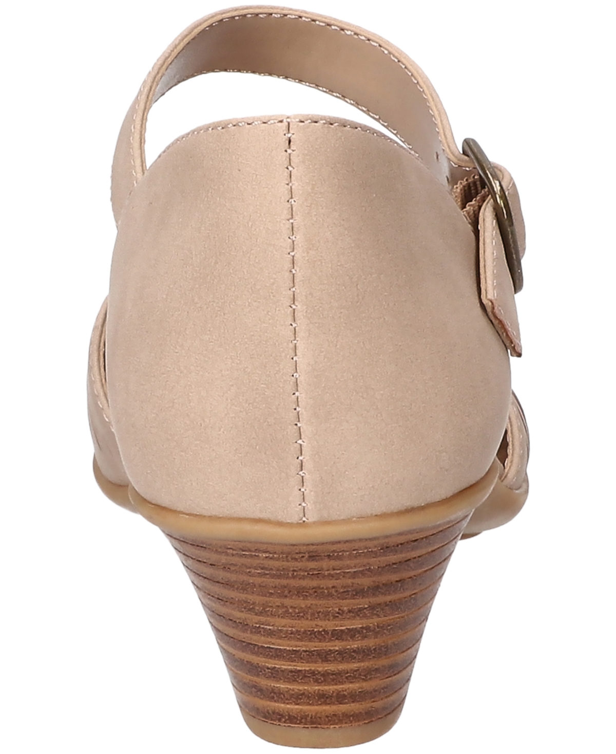 EASY STREET WOMEN'S JUSTINA BLOCK HEEL SANDALS 