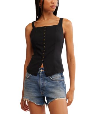 Free People - Women's A Moment In Time Corset Vest