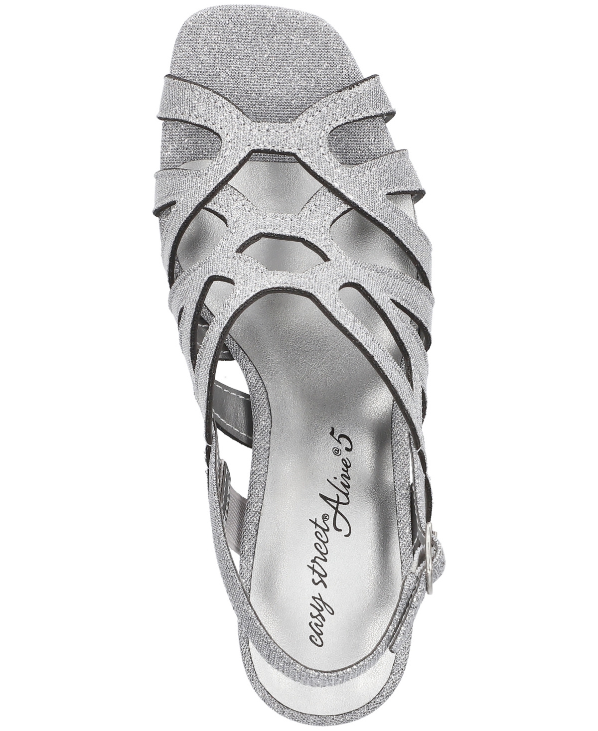 EASY STREET WOMEN'S JETTY DRESS HEEL SANDALS 