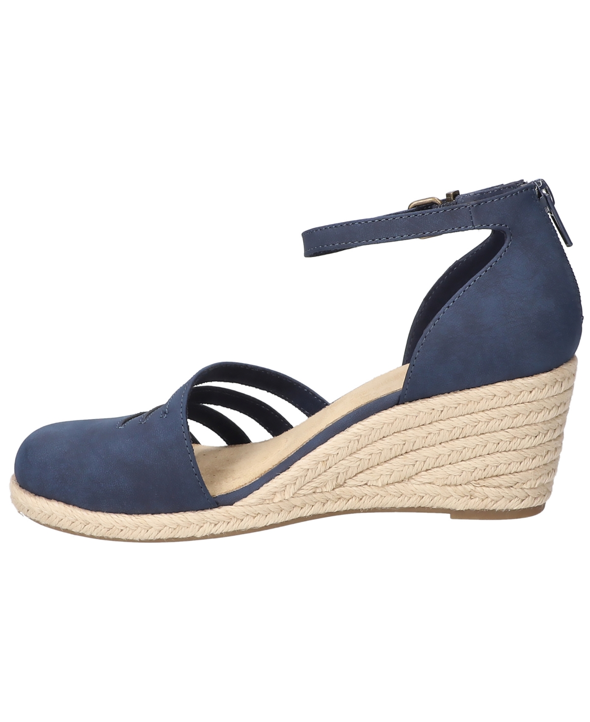 EASY STREET WOMEN'S DAYTONA ESPADRILLE WEDGE SANDALS 