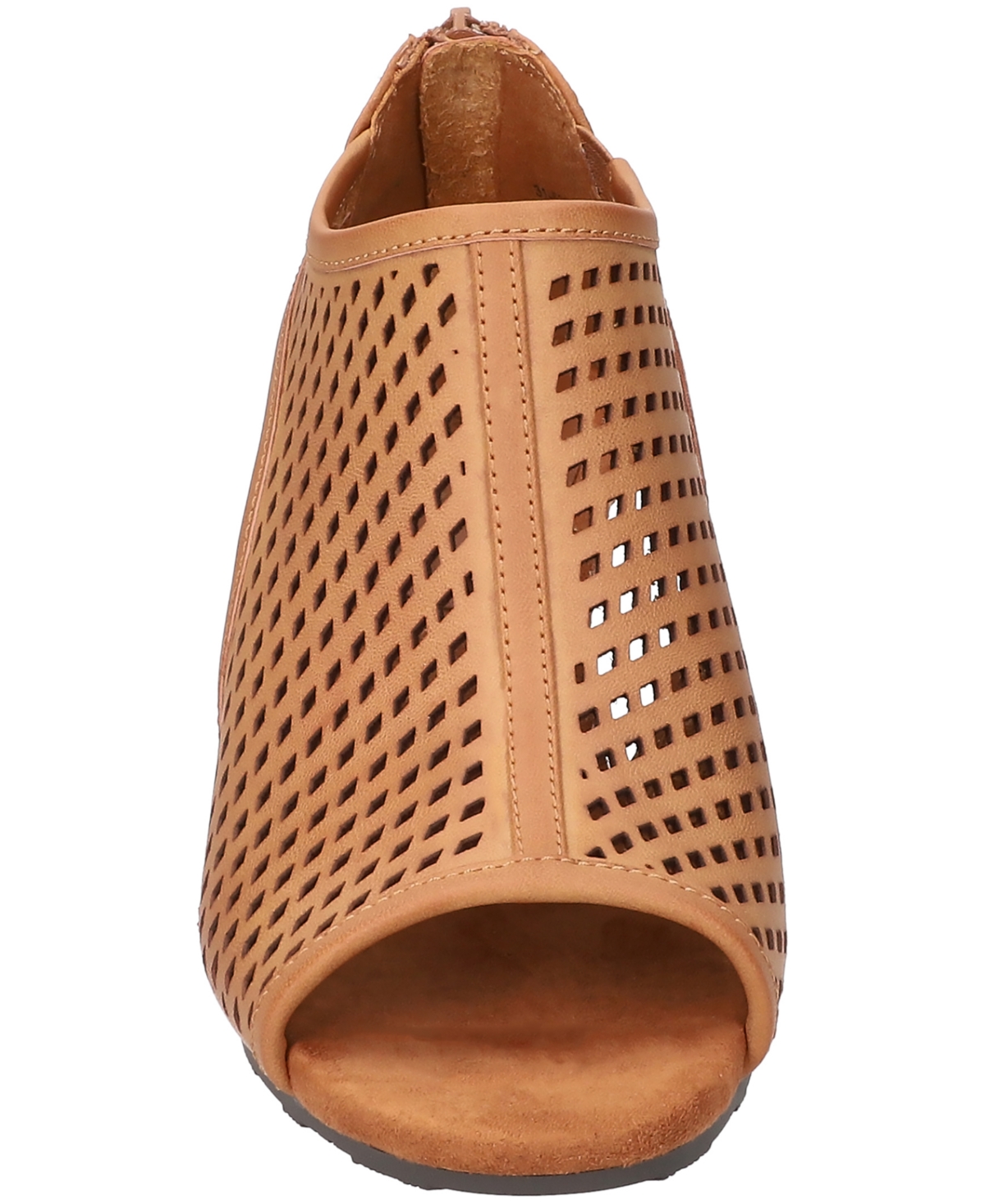 Easy Street Women's Amiri Block Heel Sandals In Luggage