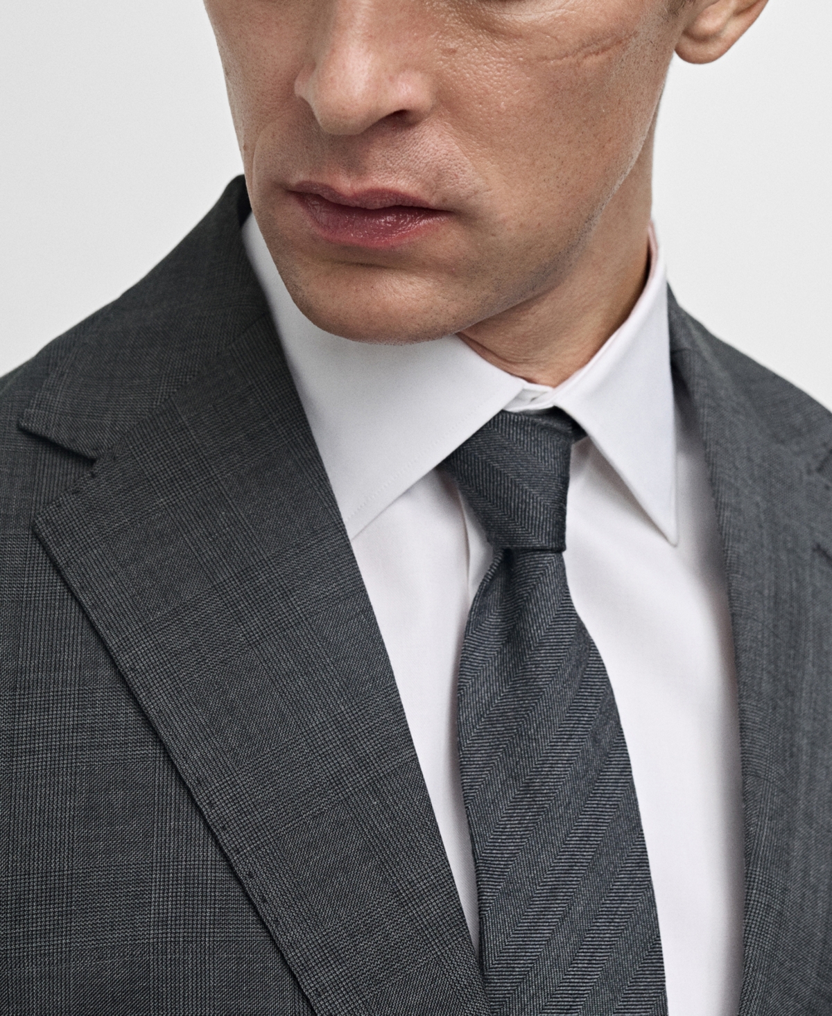 Mango Men's Eu Slim-fit Virgin Wool Suit Jacket