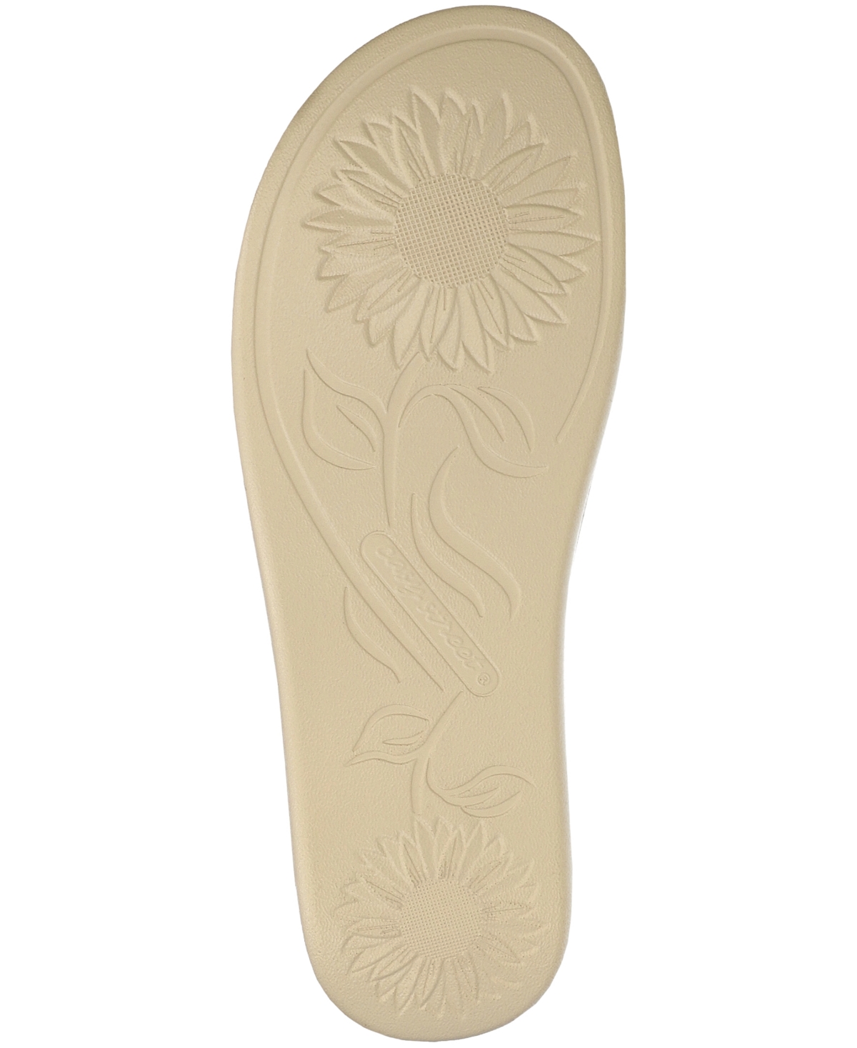 Shop Easy Street Women's Pinterry Comfort Slide Sandals In Natural