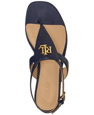 Lauren Ralph Lauren★Everly フラットサンダル Lauren Ralph Lauren Women's Everly Slide Flat Sandals - Macy's
