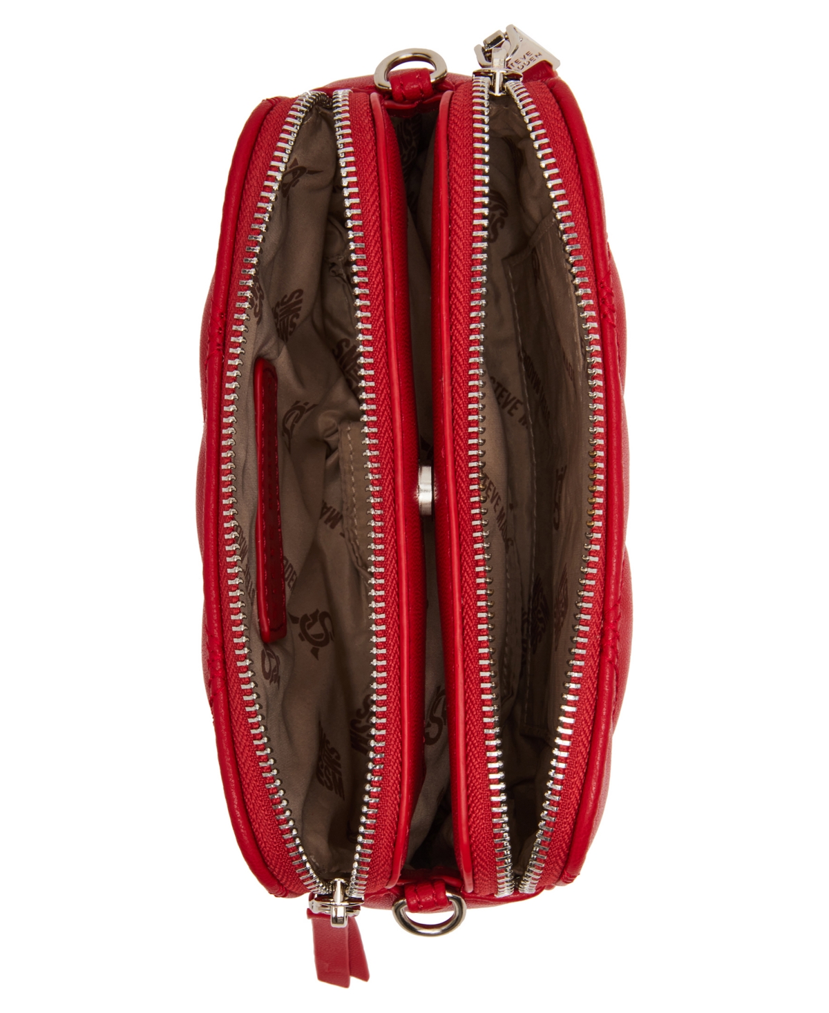 Steve Madden Bdaisy Quilted Crossbody Bag In Red