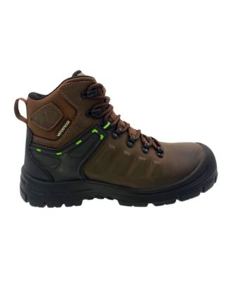 Men's 6" waterproof composite safety toe leather work boot
