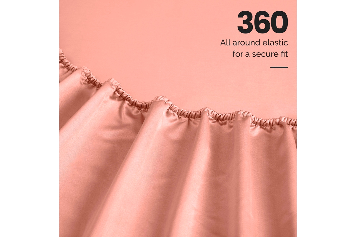 Superior 1500 Thread Count Egyptian Cotton Deep Pocket 4 Piece Sheet Set,