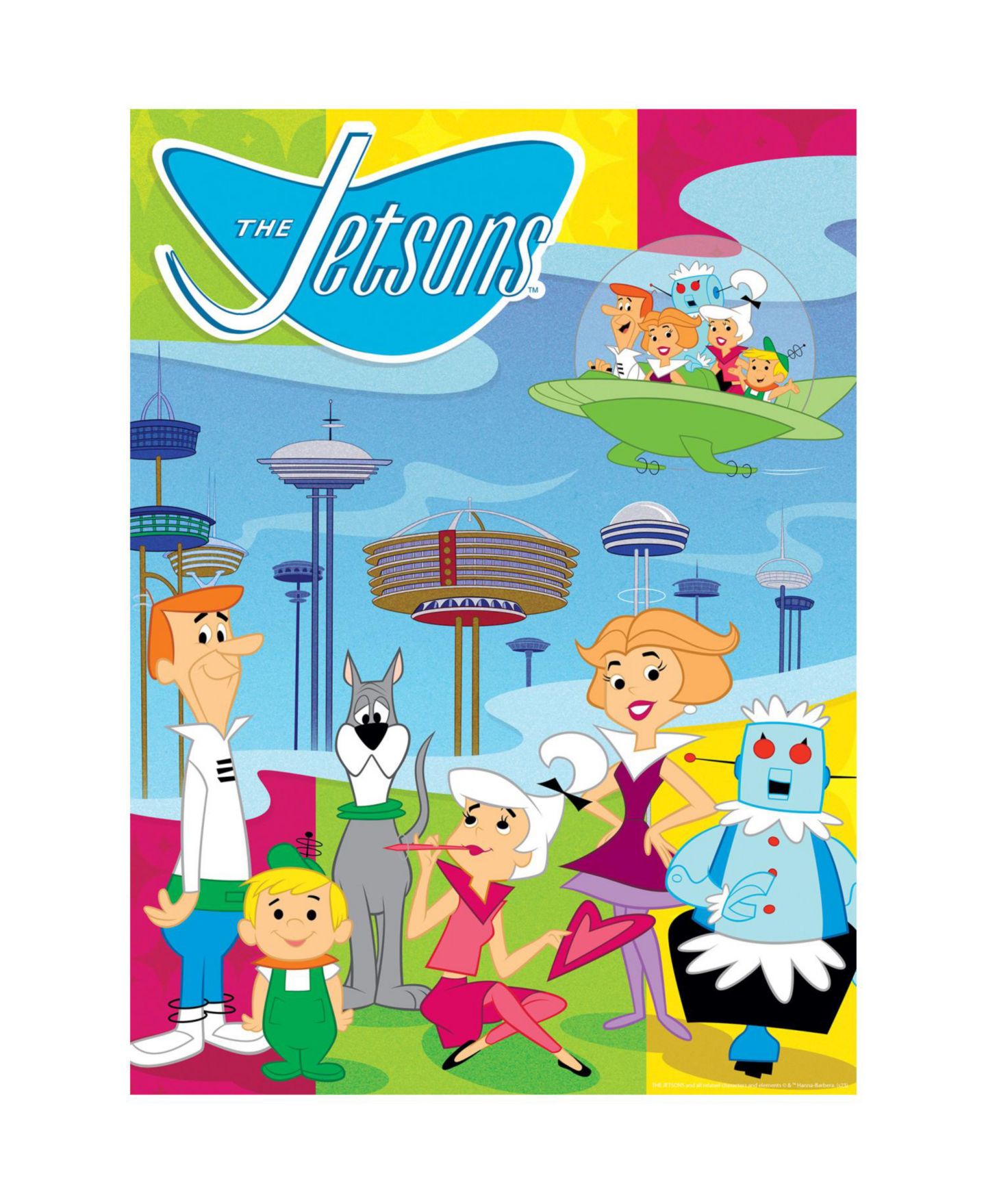 Набор из 3 пазлов MasterPieces Puzzles Hanna-Barbera, по 500 деталей, от 8 лет, цвет: Разноцветный — фото 3