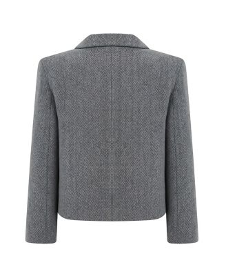 Women's Oversized Padded Shoulder Jacket