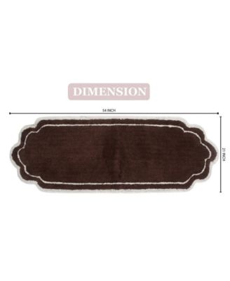 Allure Runner Bathroom Rug, 21" x 54"