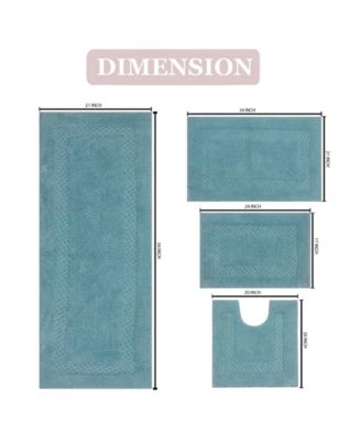 Classy 4-Pc. Bath Rug Set