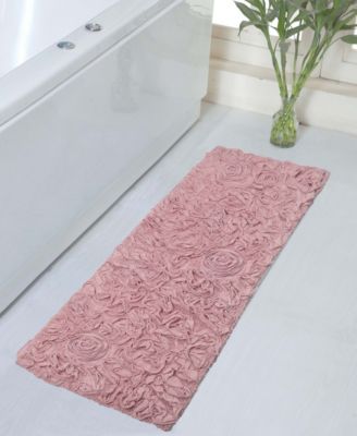 Bell Flower Runner Bath Rug, 21" x 54"