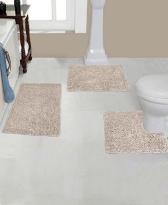 Home Weavers Fantasia 3-Pc. Bath Rug Set