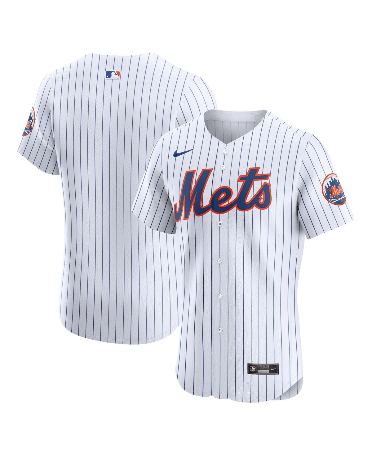 Nike Men'sNew York Mets Home Elite Jersey - White