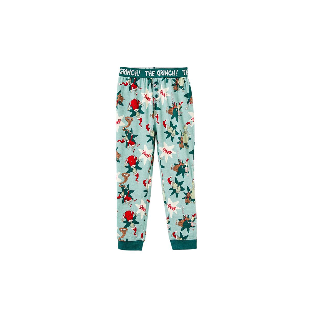 Cotton On Boys Freddy Long Sleeve Pyjama Set Licensed -grinch star