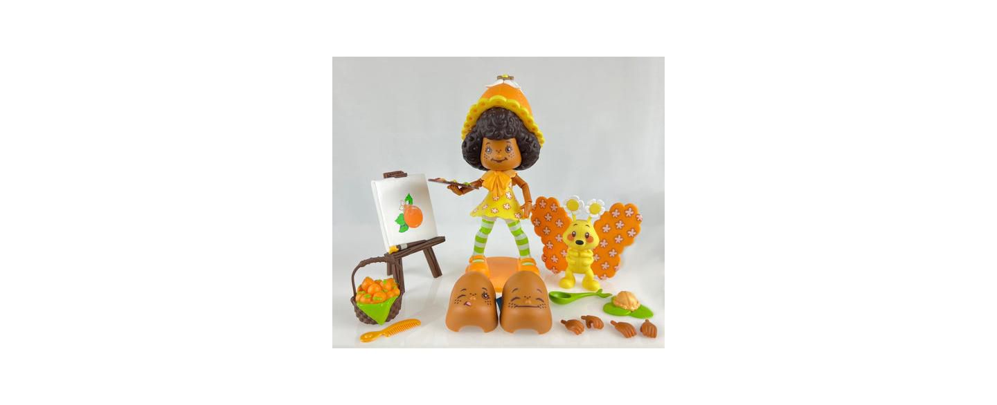 Детская фигурка Strawberry Shortcake Orange Blossom Classic 1:12 Highly-Articulated Fruity-Scented Collectible Action Figure, Ages 8+, цвет: Open Miscellaneous — фото 1