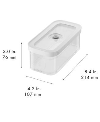 CUBE 12-Piece Small and Medium Food Storage Set with Vacuum Pump