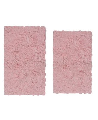 Bell Flower 2-Pc. Bath Rug Set