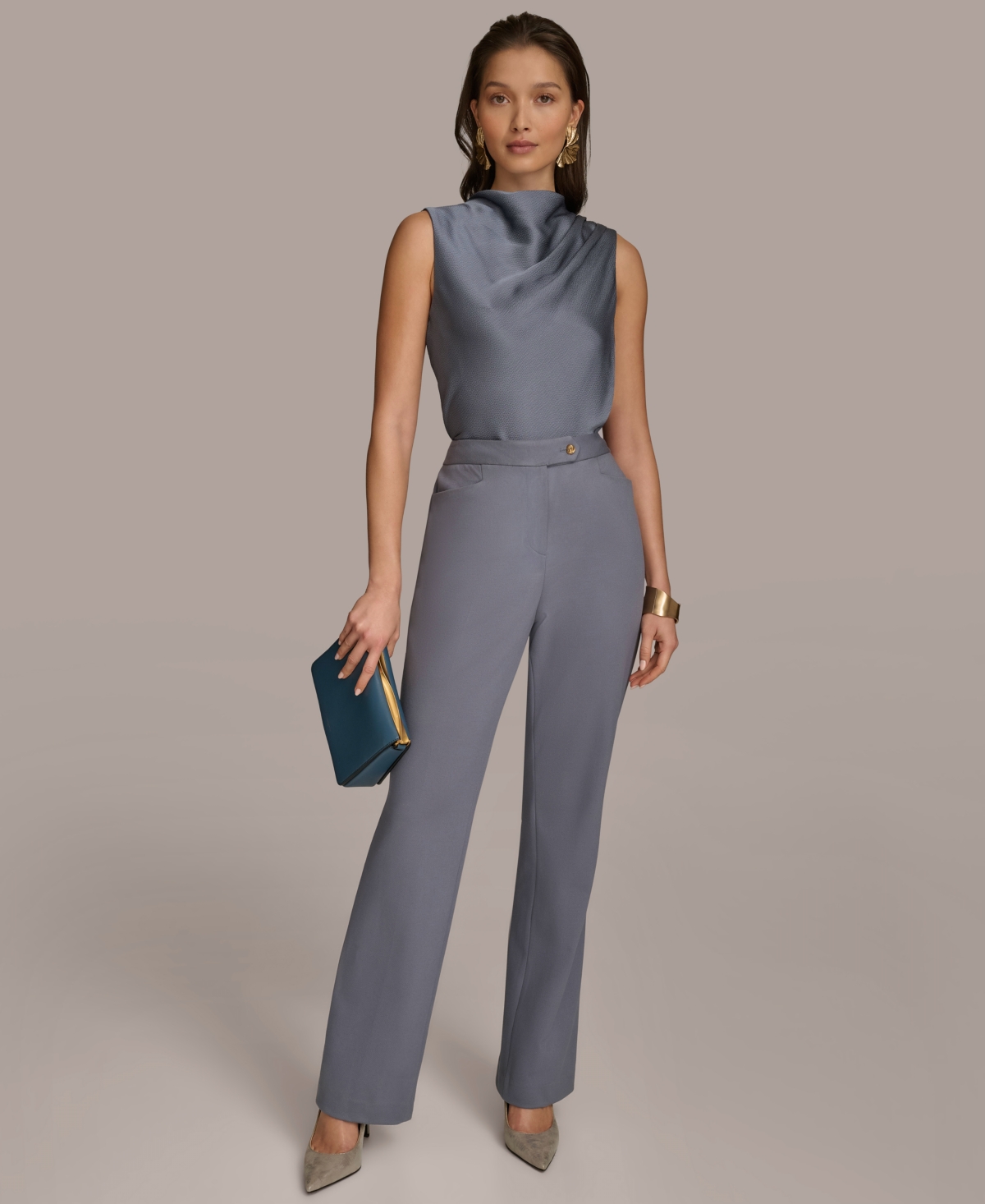 Donna Karan New York Women's Straight Leg Pants
