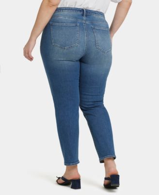 Plus Size Sheri Slim Ankle Jeans