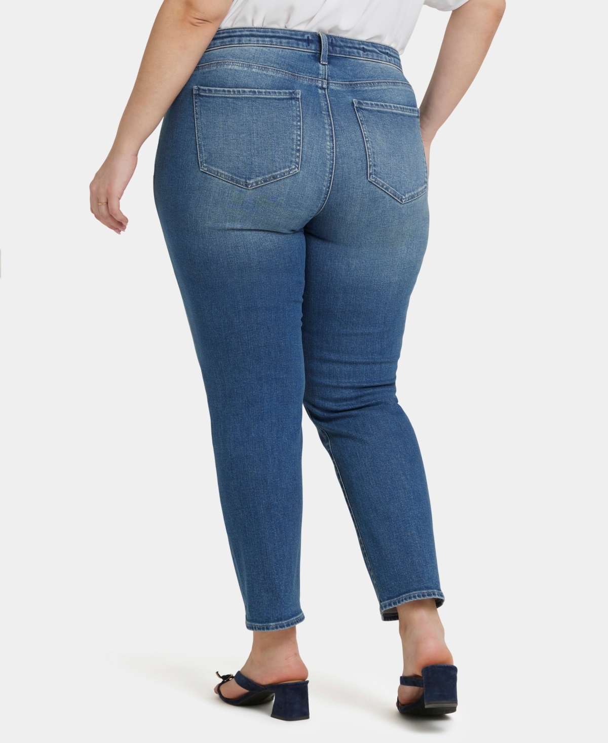Nydj Sheri Ankle Slim Jeans In Clean Horizon