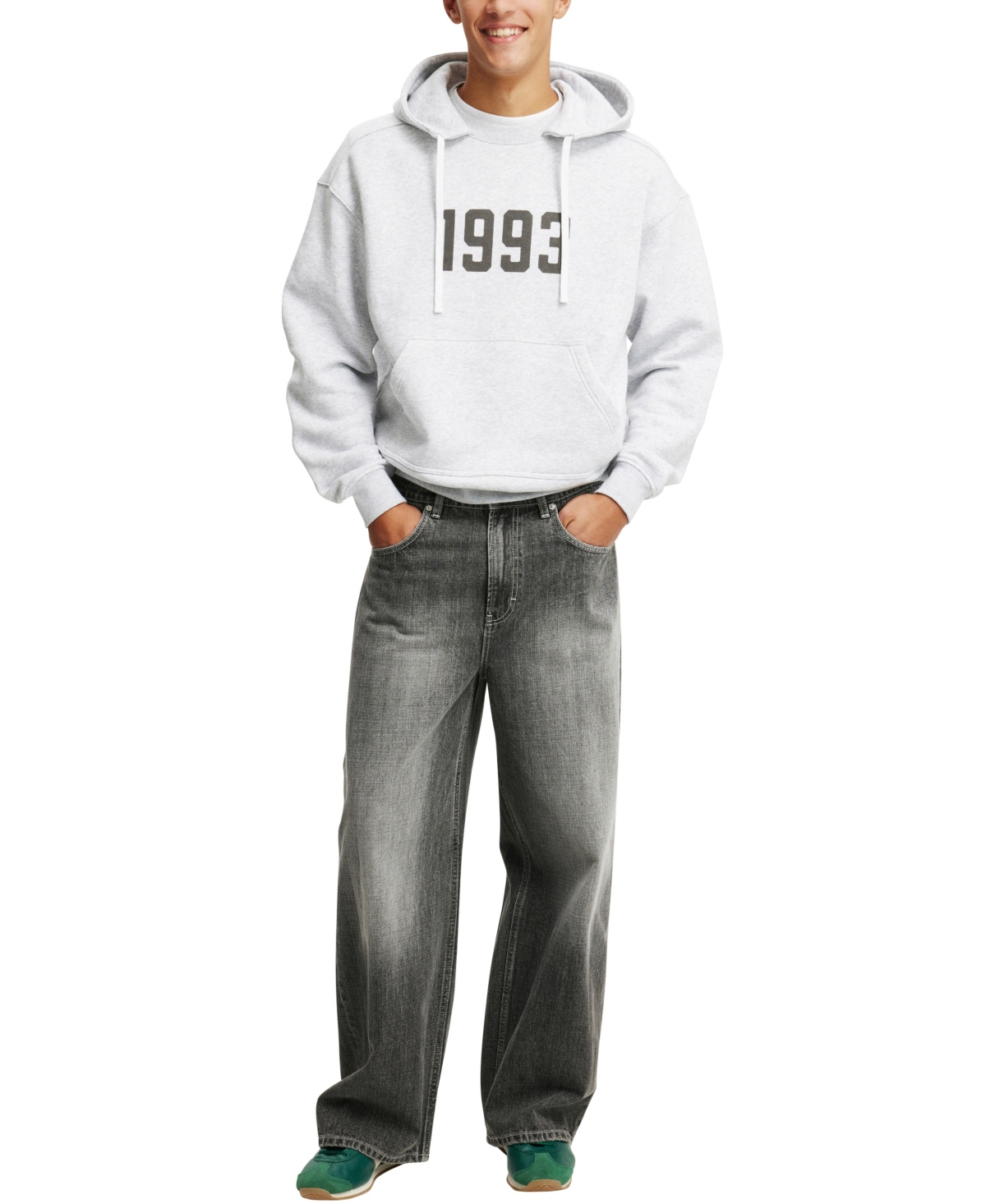 Cotton On Men's Afterhood Fleece Sweatshirt -/ 1993