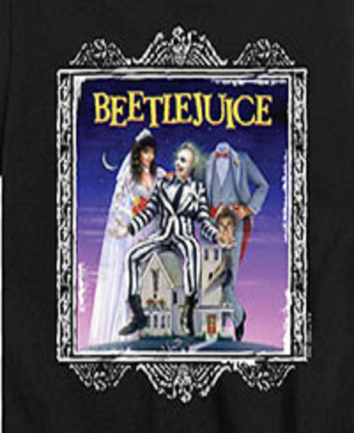 Hybrid Big Boys Beetlejuice Graphic Tee In Black