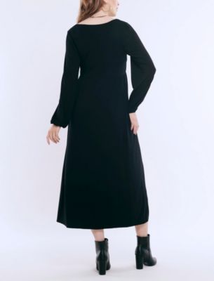 Maternity Long Sleeve Empire Waist Maxi Dress - Motherhood