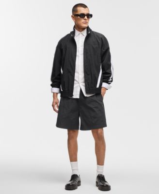 Mens Solid Ripstop Track Jacket Shorts Exclusively At Macys