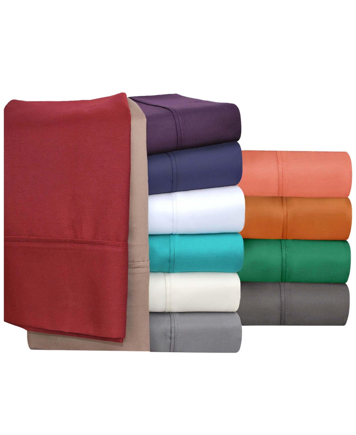 Superior 800 Thread Count Cotton Solid Deep Pocket Bed Sheet Set