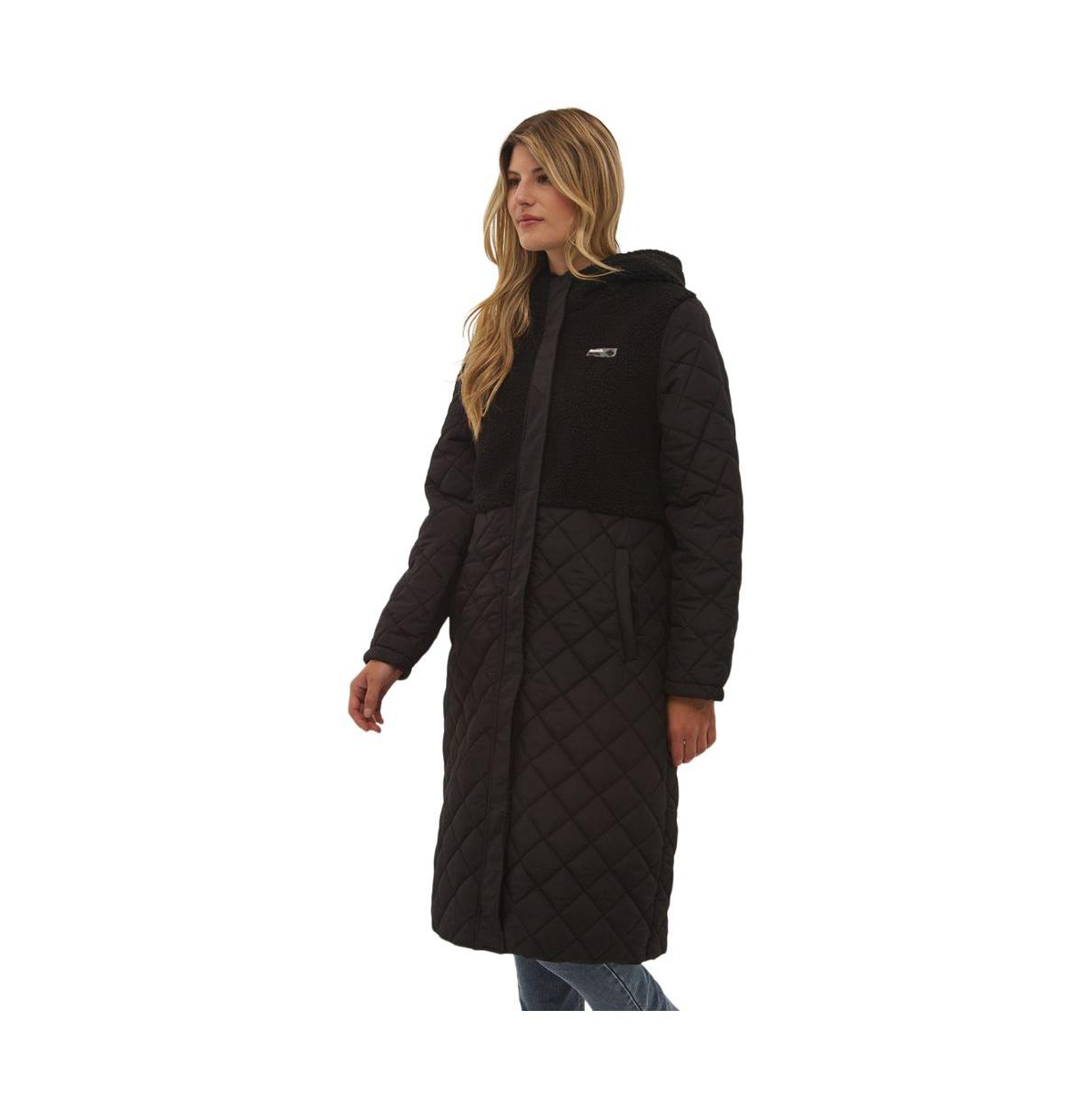Bench Dna Women's Bench Tazia Diamond Quilted Maxi Parka