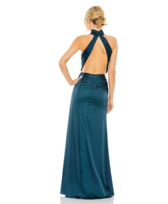 MAC DUGGAL スパンコール イブニングドレス Open Cowl Back MAC DUGGAL スパンコール イブニングドレス Open Cowl Back