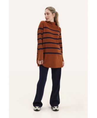 Maternity Sarabeth Nursing Striped Sweater