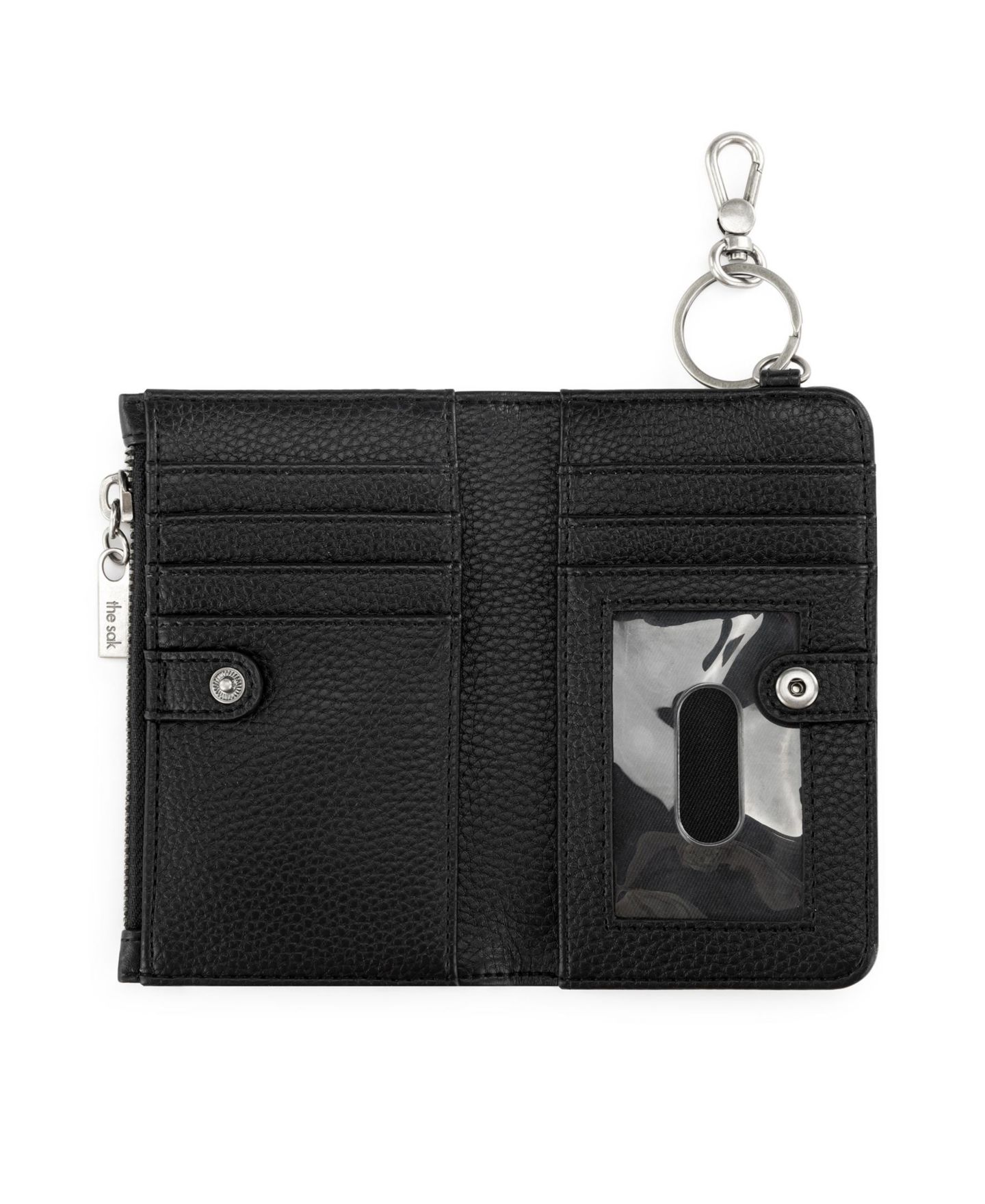 Женский кошелёк The Sak Encino Leather Wallet, цвет: Чёрный — фото 3