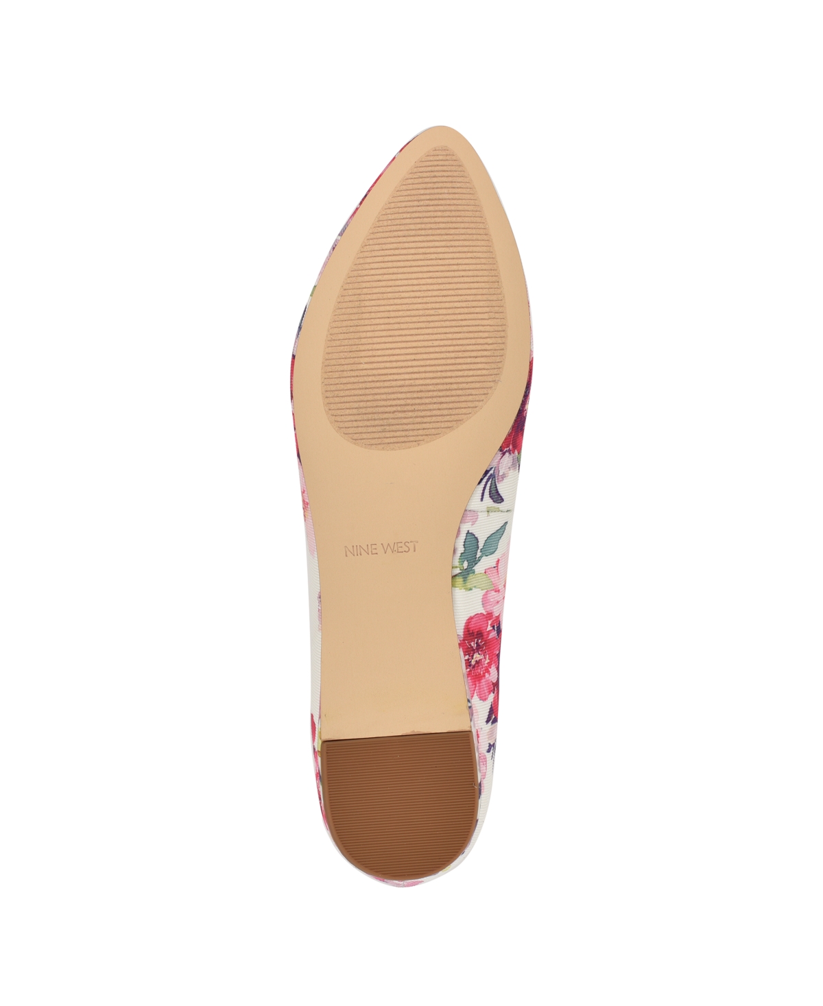 Shop Nine West Women's Speakup Slip-on Flats In Pink Tea Party Floral