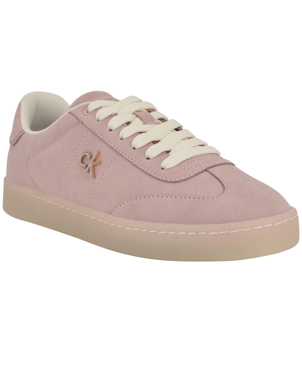 Calvin Klein Nicala Low Top Sneaker In Light Pink