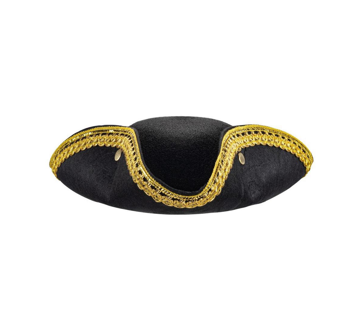 Dress Up AmericaColonial Tricorn Costume Hat - Kids - Black