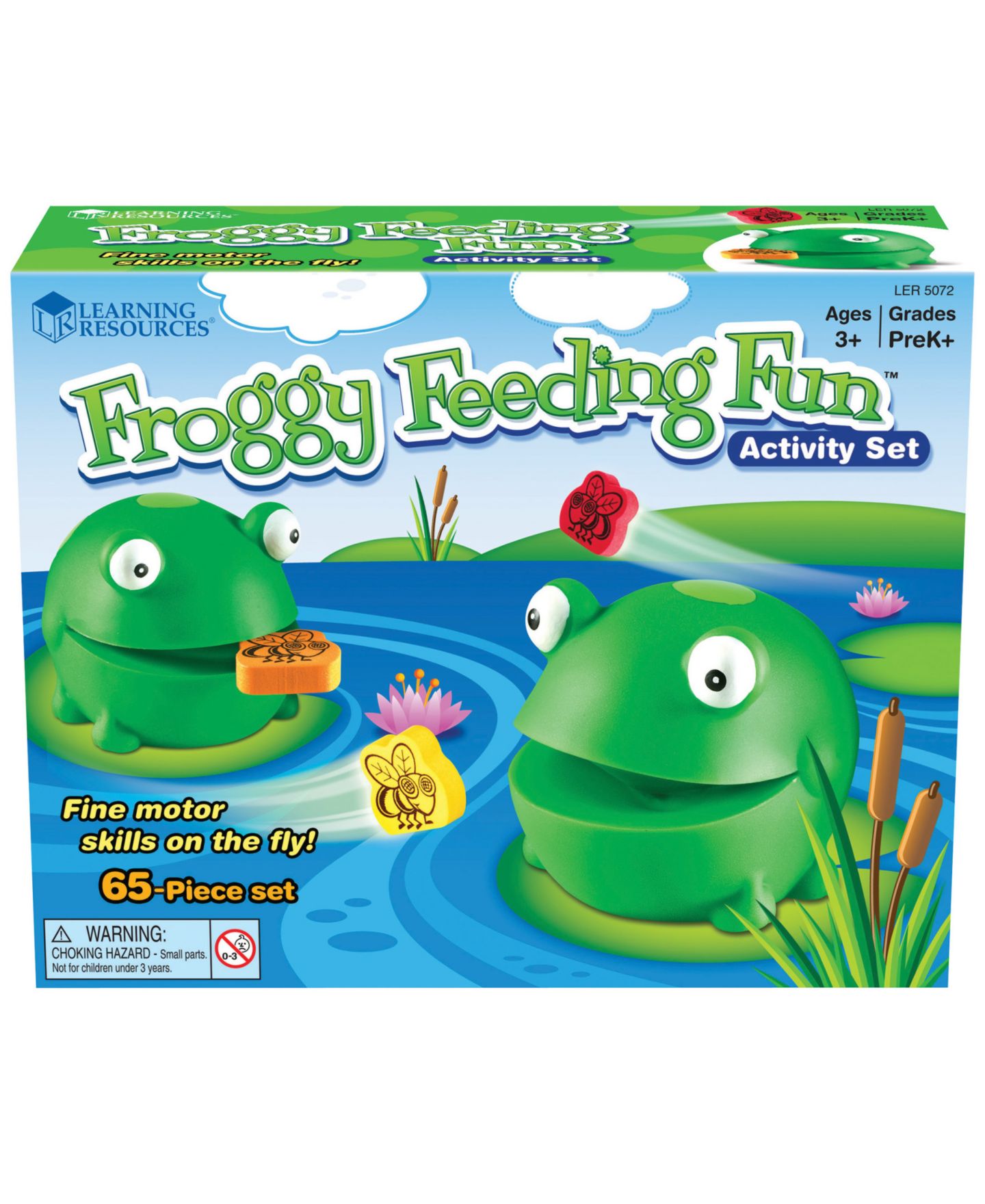 Детская игрушка Learning Resources Froggy Feeding Fun — фото 1