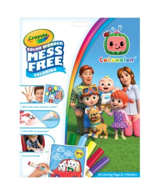 Color Wonder Cocomelon Coloring Pad and Markers, Pack of 2