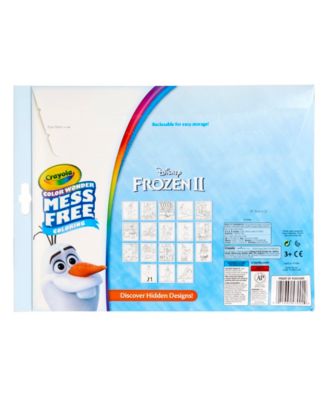 Color Wonder Frozen 2 Mess Free Coloring Pad Markers, Pack of 2