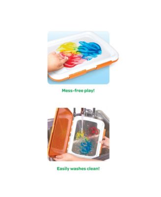 Easy-Clean Finger Paint Station