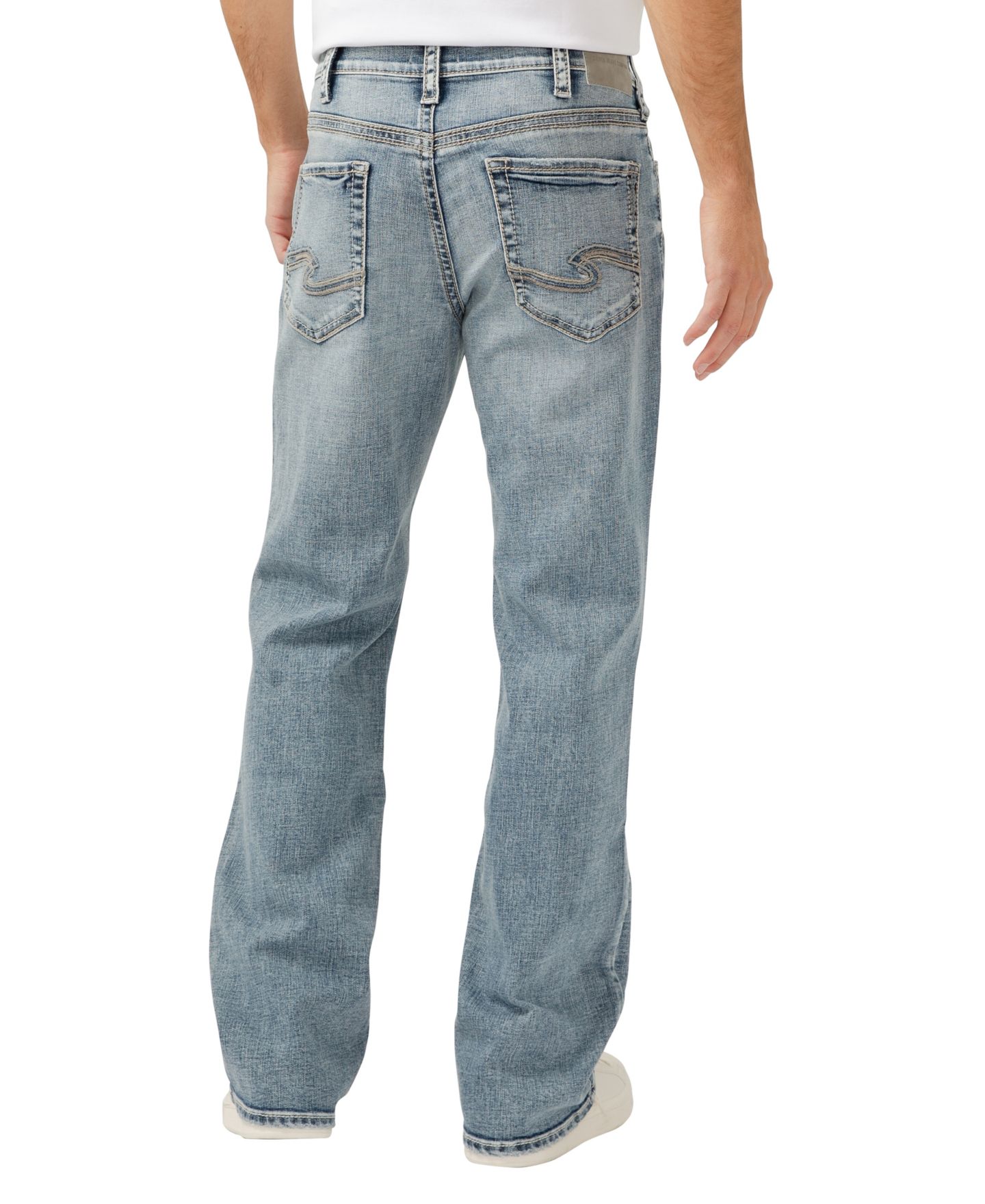 Мужские джинсы Silver Jeans Co. Zac Relaxed Fit Straight Leg Luxe Heritage — фото 2
