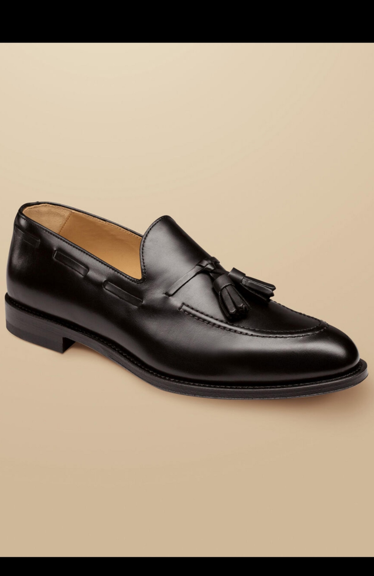 Charles Tyrwhitt Men's Leather Tassel Loafer