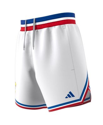 Men's White Kansas Jayhawks Swingman Replica Basketball Shorts