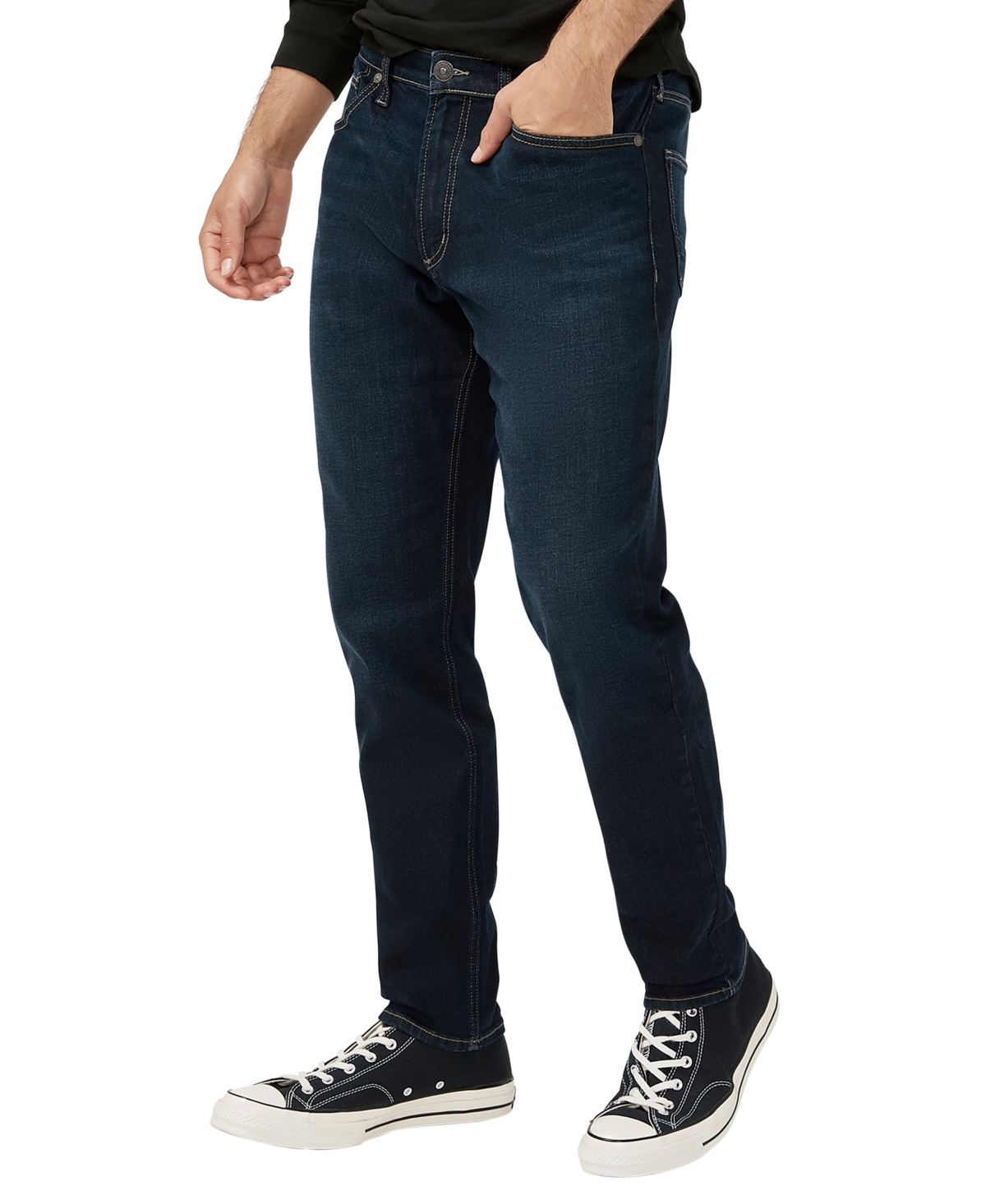 Silver Jeans Co. Risto Athletic Fit Skinny Jeans In Indigo