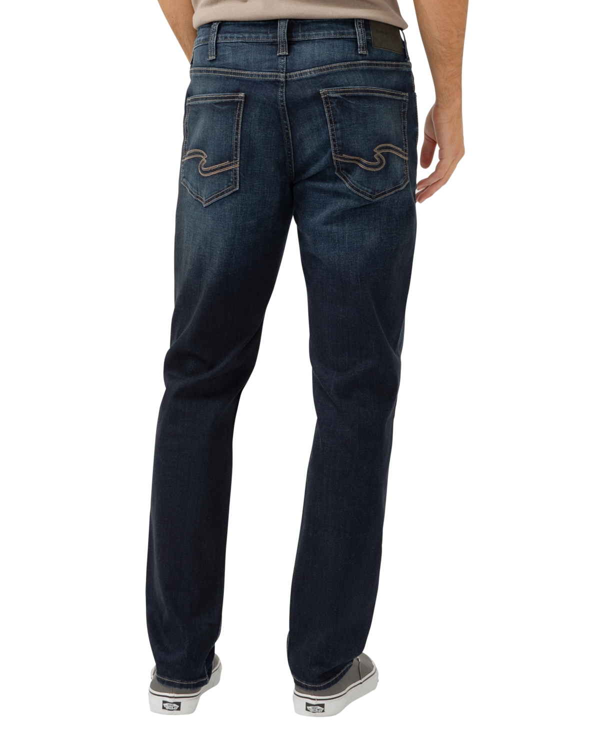 Silver Jeans Co. Men's Eddie Classic Athletic Fit Tapered Leg Jeans