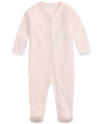 Polo Ralph Lauren - Baby Cotton Embroidered Pony Coverall
