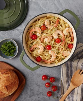 Green Gradient 3-Quart Enameled Cast Iron Dutch Oven