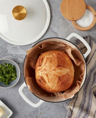 Sage Green 3-Quart Enameled Cast Iron Dutch Oven